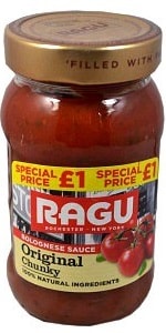 Ragu Original Chunky Bolognese Sauce 375 g