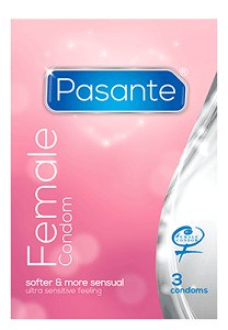 Pasante Female 3 Condoms