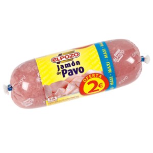 Elpozo Jamon De Pavo Cooked Turkey Ham ~100 g (Sliced)