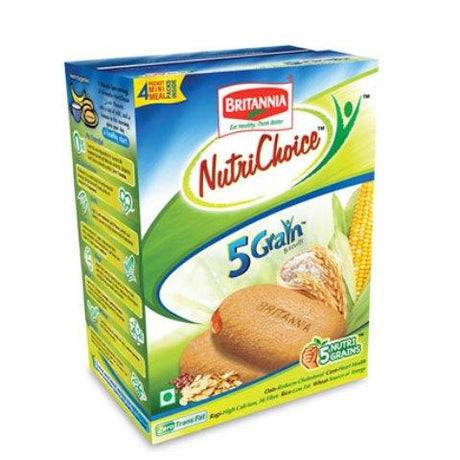 Britannia Nutri Choice 5 Grain Biscuit 300 g