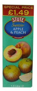 Stute Superior Apple & Peach Juice 150 cl