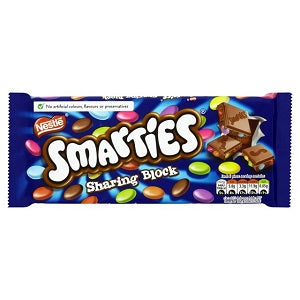 Smarties Sharing Block 120 g