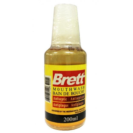 Brett Mouthwash Minty 200 ml