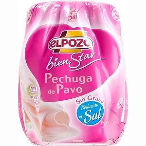 Elpozo Pechuga De Pavo Sin Sal (Turkey Breast) ~100 g (Sliced)