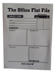 Official Flat File