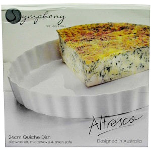 Symphony Alfresco Quiche Dish 24 cm SY4086