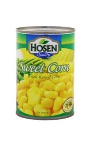 Hosen Sweetcorn Whole Kernel Corn In Brine 400 g