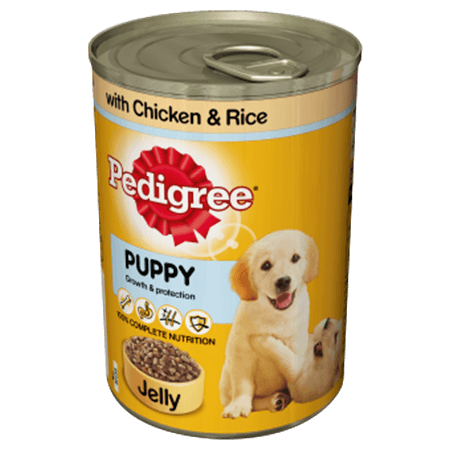 Pedigree Puppy In Chicken & Rice 400 g