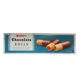 Spar Chocolate Rolls 125 g