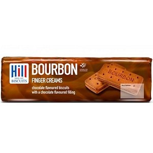 Hill Biscuits Bourbon Finger Creams Chocolate Flavour 200 g