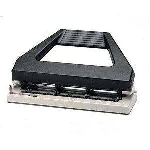 Rexel V430 Adjustable 4 Hole 30 Sheet Punch - Black