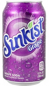 Sunkist Soda Grape 35.5 cl