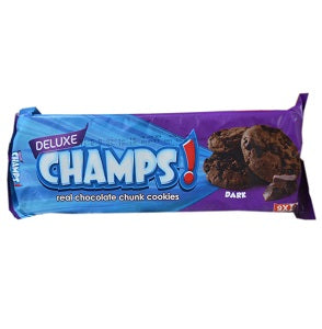 Champs Deluxe Real Chocolate Cookies Dark 120 g