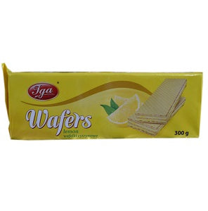 Iga Wafers Lemon 300 g