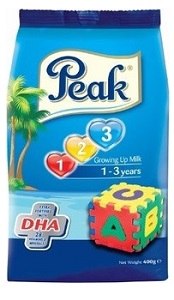 Peak 123 Growing Up Milk 1-3 Years Sachet 380 g