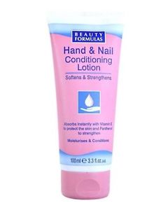 Beauty Formulas Hand & Nail Conditioning Lotion 100 ml
