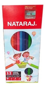 Nataraj Colour Pencils x12