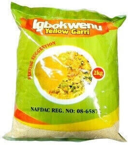 Igbokwenu Yellow Garri 2 kg