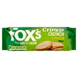 Fox's Crinkles Ginger 200 g