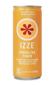 Izze Sparkling Peach 25 cl