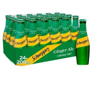 Schweppes Canada Dry Ginger Ale 20 cl x24