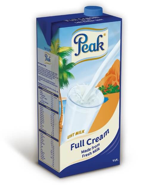 Peak UHT Full Cream Milk 1 L x2