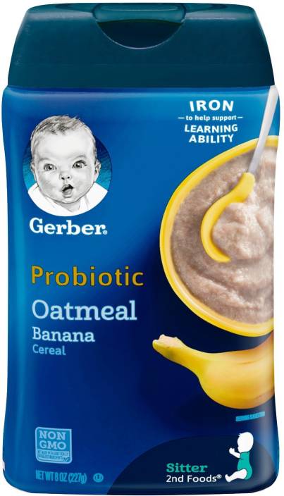 Gerber 2nd Foods Oatmeal & Banana 227 g