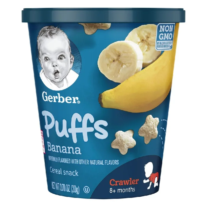 Gerber Graduate Puffs Banana 20 g