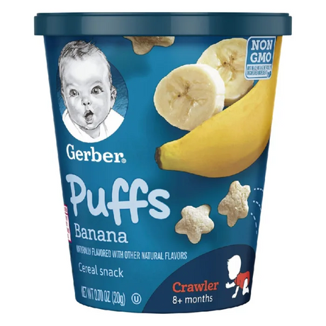 Gerber Graduate Puffs Banana 20 g