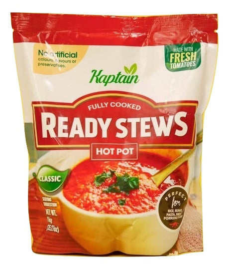 Kaptain Fully Cooked Ready Stews Hot Pot 1 kg