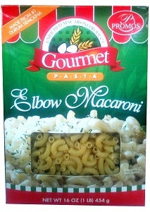 Promos Gourmet Pasta Elbow Macaroni 454 g