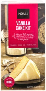 Nomu Vanilla Cake Kit With Icing 820 g