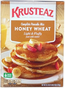 Krusteaz Pancake Mix Honey Wheat 714 g