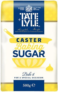 Tate & Lyle Caster Baking Sugar 500 g