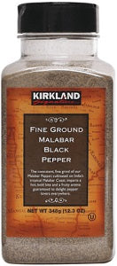 Kirkland Fine Ground Malabar Black Pepper 348 g