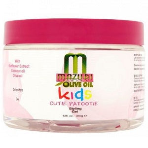 Mazuri Organics Olive Oil Kids Styling Gel Cutie Patootie 340 g