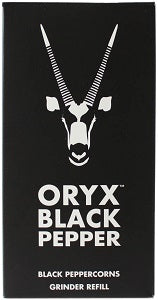 Oryx Black Peppercorns Grinder Refill 100 g