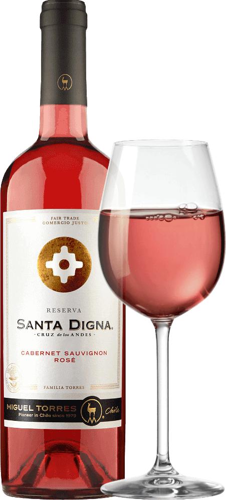 Santa Digna Reserva Cabernet & Sauvignon Rose 75 cl