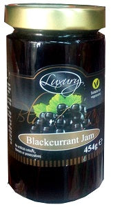 Luxury Blackcurrant Jam 454 g