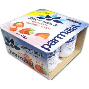 Parmalat Dairy Snack Yoghurt Strawberry 125 g x4