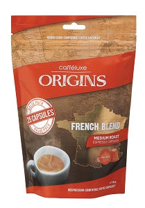 Caffeluxe Origins French Blend Espresso Capsules Medium Roast 125 g x25