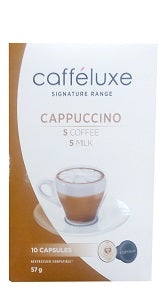 Caffeluxe Signature Range Cappuccino Capsules 57 g x10