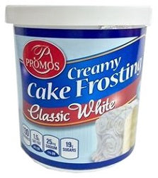 Promos Creamy Cake Frosting Classic White 340 g