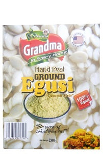 Grandma Hand Peal Ground Egusi 200 g