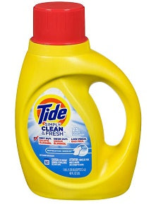 Tide Simply Clean & Fresh Liquid Laundry Detergent Refreshing Breeze 1.18 L