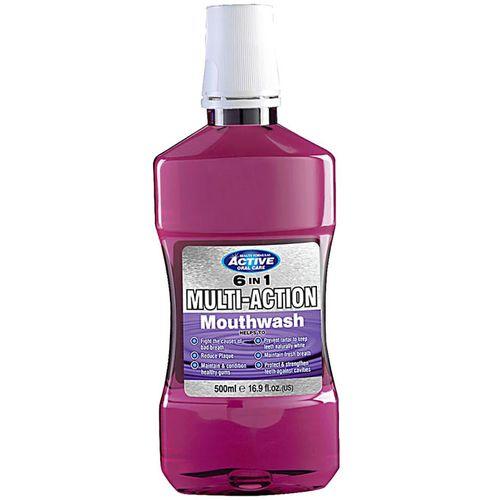 Active Mouthwash 6 in 1 Multi-Action 500 ml