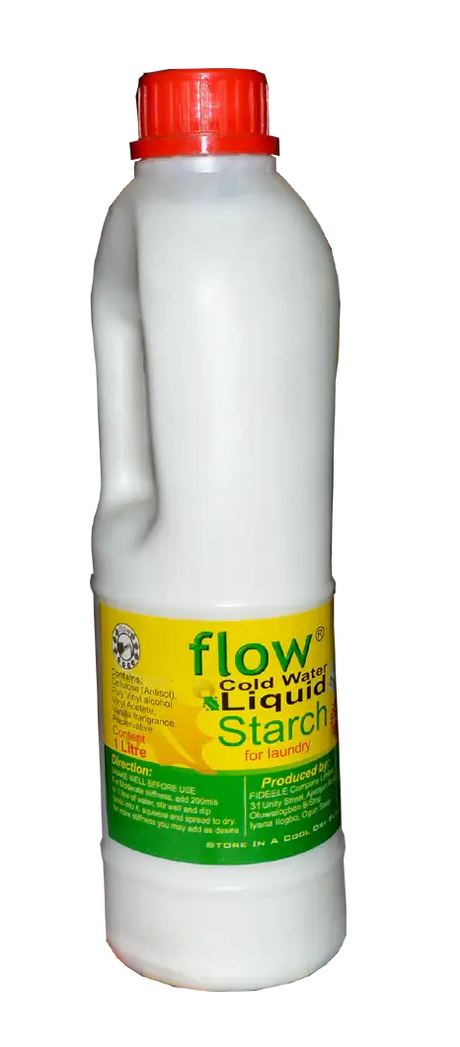 Flow Cold Water Liquid Starch 1 L