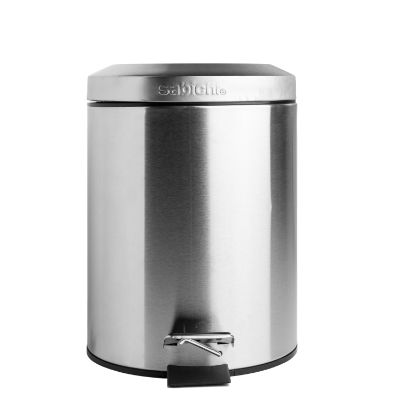 Sabichi Brushed Stainless Steel Pedal Bin 3 L