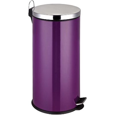 Premier Pedal Bin 30 x 35.5 x 65 cm - Purple - 30 Litres