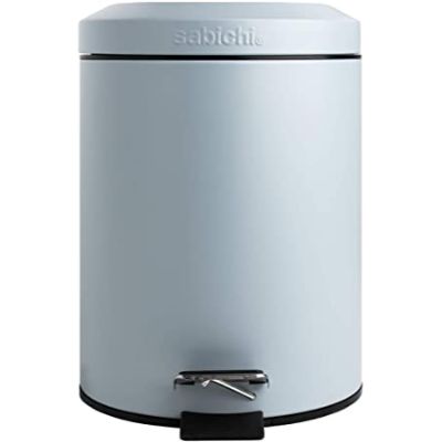 Sabichi Soft Close Pedal Bin - Matt Powder Blue - 3 Litres